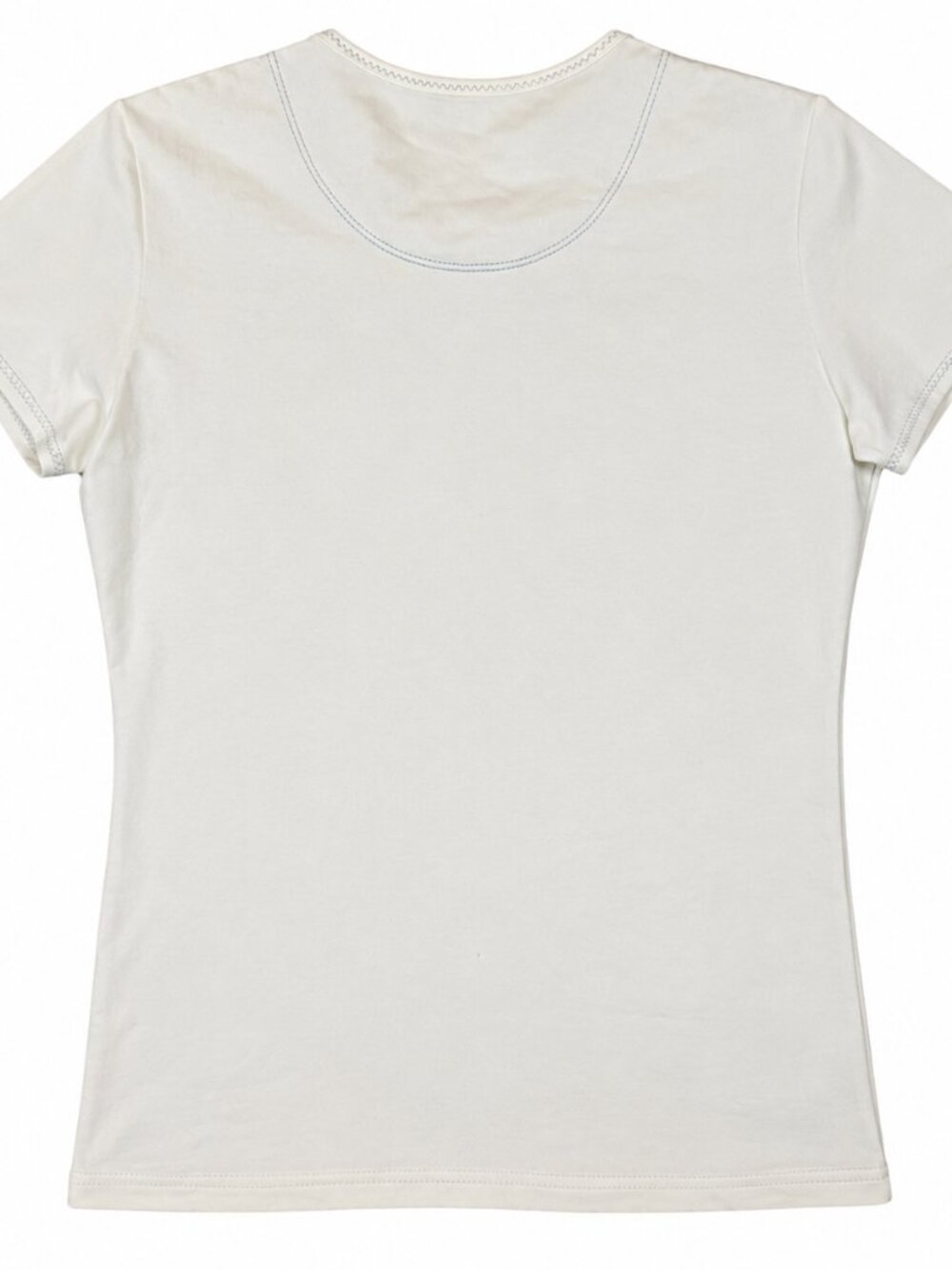 Nike Dri-FIT Top Women’s soze S white Blue Embroidered Short Sleeve - Picture 2 of 15